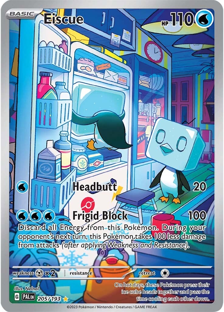 Eiscue (205/193) [Scarlet & Violet: Paldea Evolved] | L.A. Mood Comics and Games