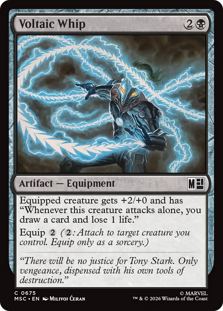 Voltaic Whip [Marvel Super Heroes Commander] | L.A. Mood Comics and Games