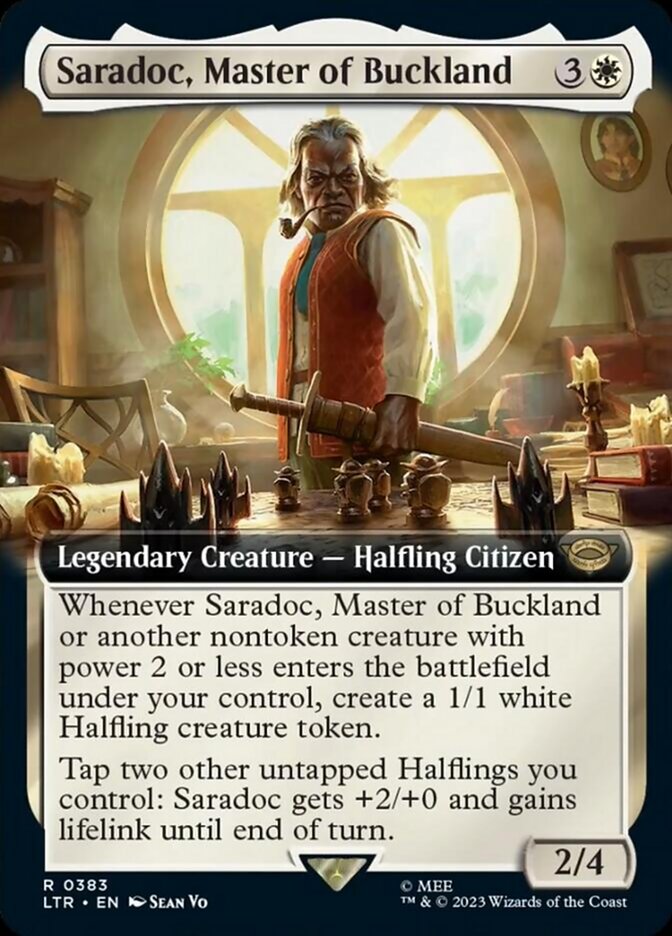 Saradoc, Master of Buckland (Extended Art) [The Lord of the Rings: Tales of Middle-Earth] | L.A. Mood Comics and Games