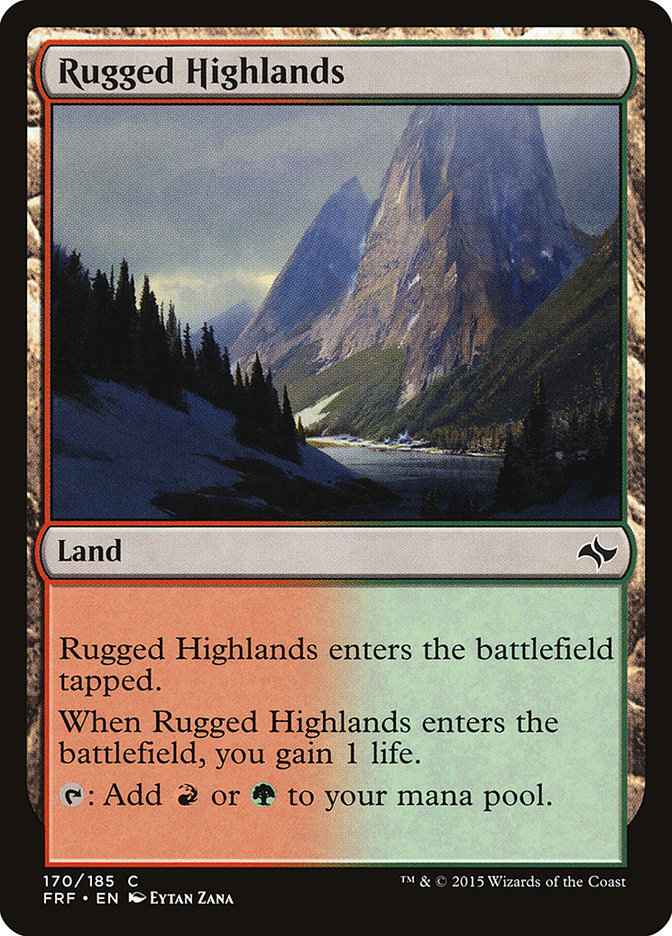 Rugged Highlands [Fate Reforged] | L.A. Mood Comics and Games