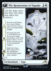 The Restoration of Eiganjo // Architect of Restoration [Kamigawa: Neon Dynasty Prerelease Promos] | L.A. Mood Comics and Games