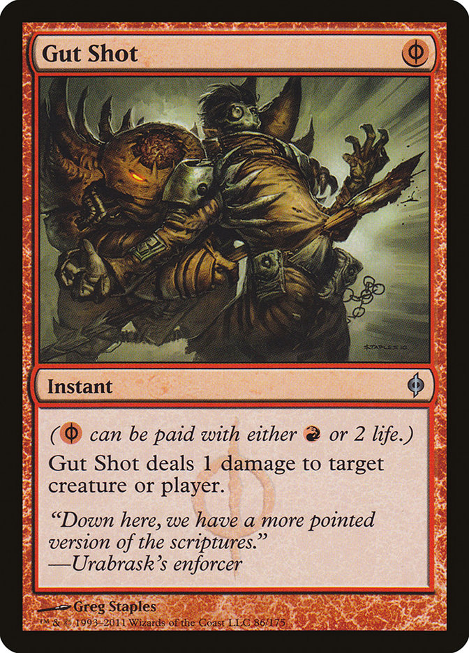 Gut Shot [New Phyrexia] | L.A. Mood Comics and Games