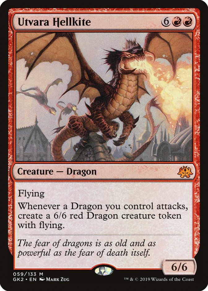 Utvara Hellkite [Ravnica Allegiance Guild Kit] | L.A. Mood Comics and Games