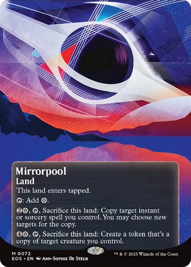 Mirrorpool (0072) (Borderless) [Edge of Eternities: Stellar Sights] | L.A. Mood Comics and Games