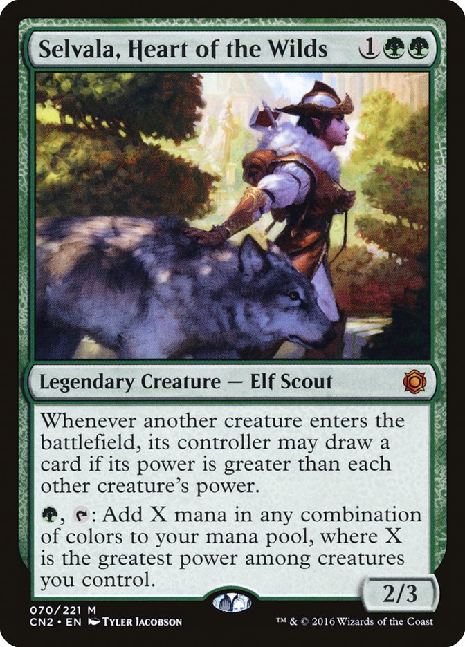 Selvala, Heart of the Wilds [Conspiracy: Take the Crown] | L.A. Mood Comics and Games