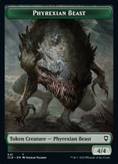 Phyrexian Beast // Wurm Double-Sided Token [Commander Legends: Battle for Baldur's Gate Tokens] | L.A. Mood Comics and Games