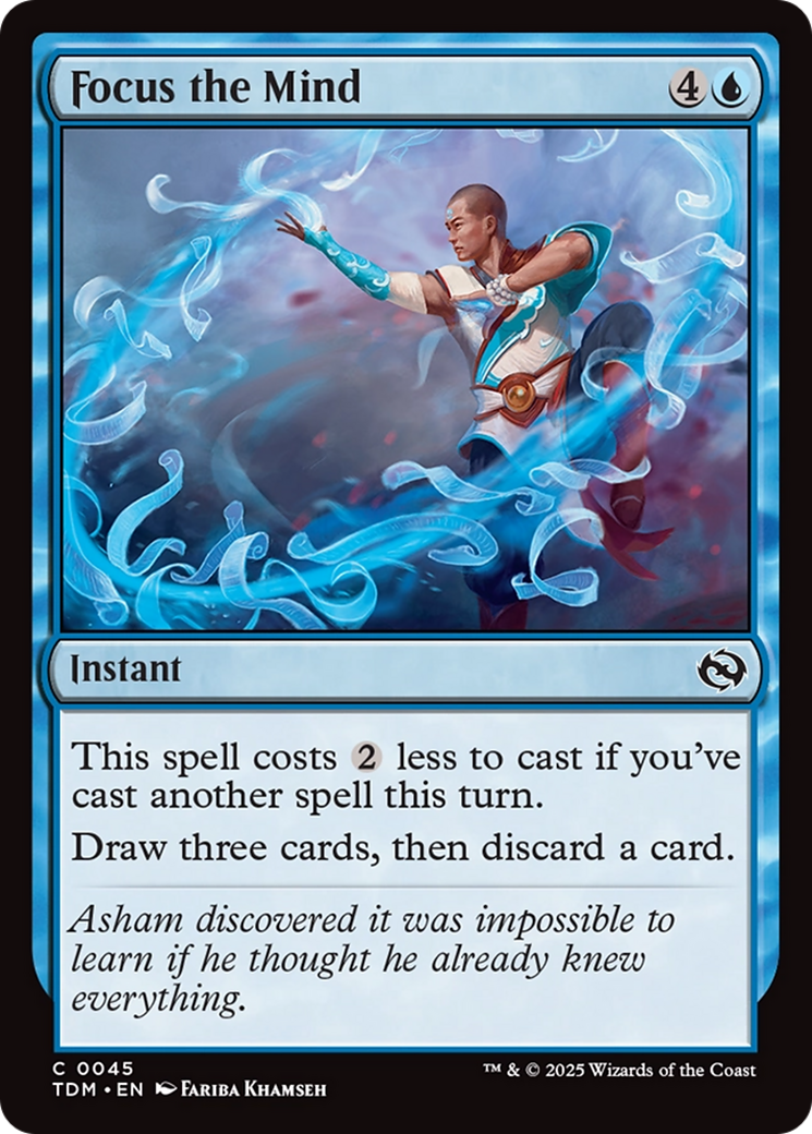 Focus the Mind [Tarkir: Dragonstorm] | L.A. Mood Comics and Games