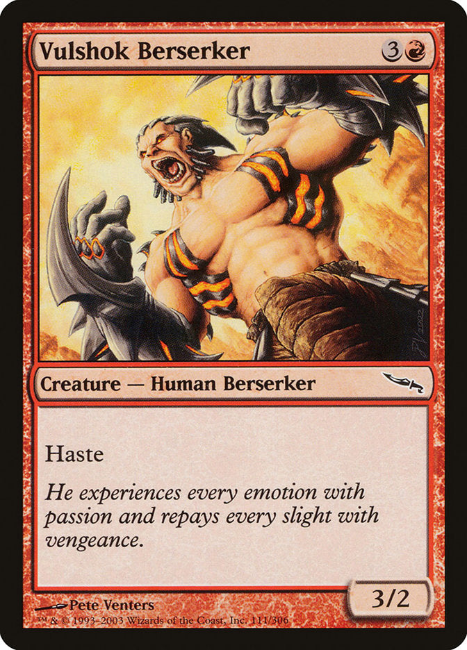 Vulshok Berserker [Mirrodin] | L.A. Mood Comics and Games