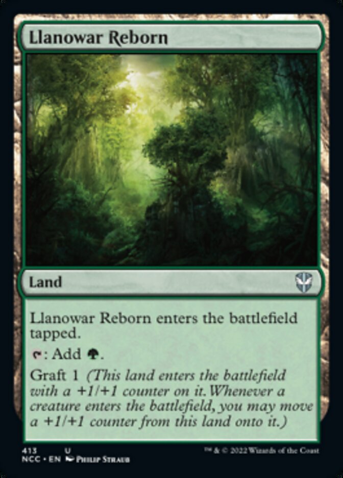 Llanowar Reborn [Streets of New Capenna Commander] | L.A. Mood Comics and Games
