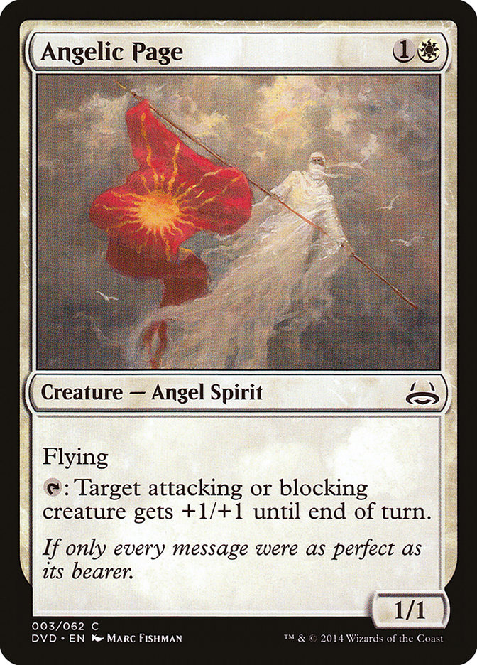 Angelic Page (Divine vs. Demonic) [Duel Decks Anthology] | L.A. Mood Comics and Games