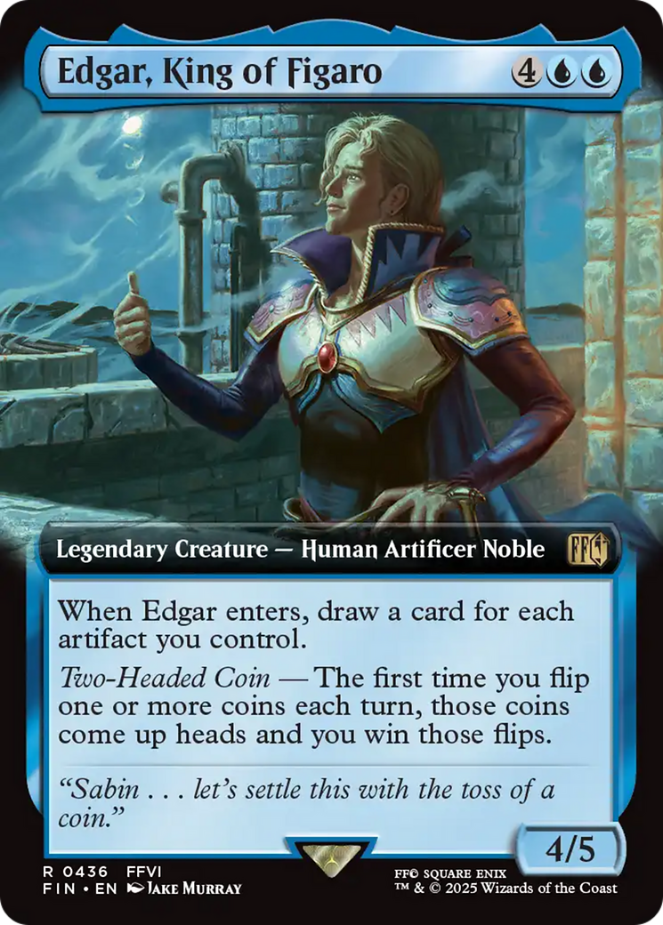 Edgar, King of Figaro (Extended Art) [FINAL FANTASY] | L.A. Mood Comics and Games