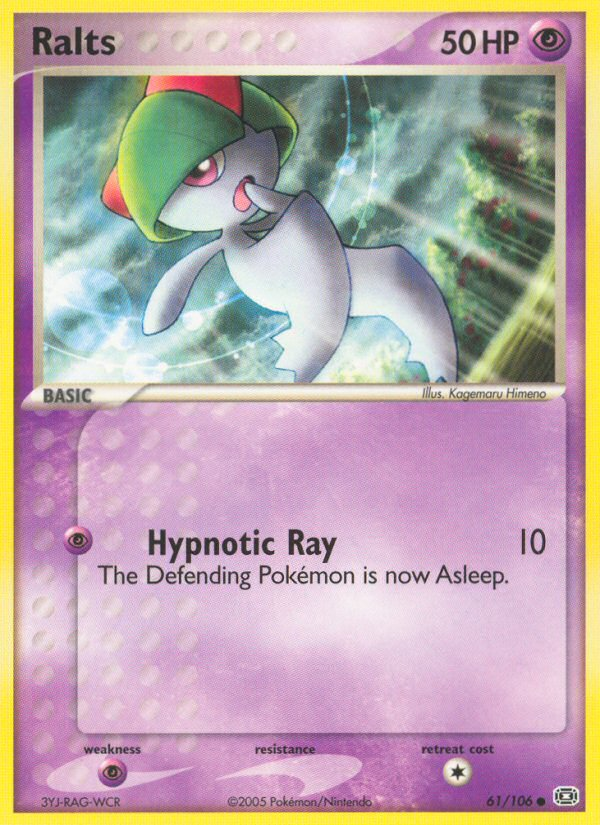 Ralts (61/106) [EX: Emerald] | L.A. Mood Comics and Games