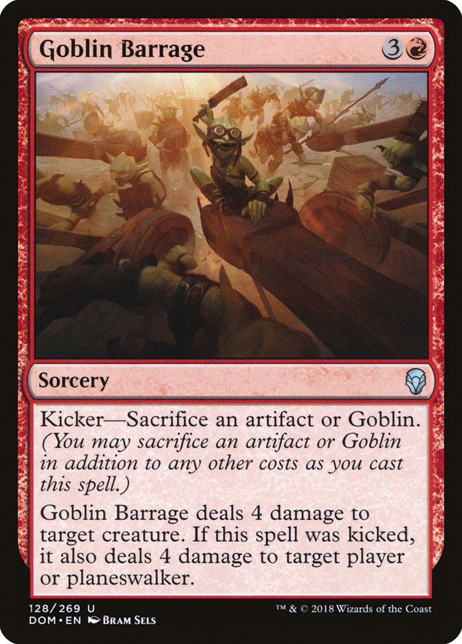 Goblin Barrage [Dominaria] | L.A. Mood Comics and Games
