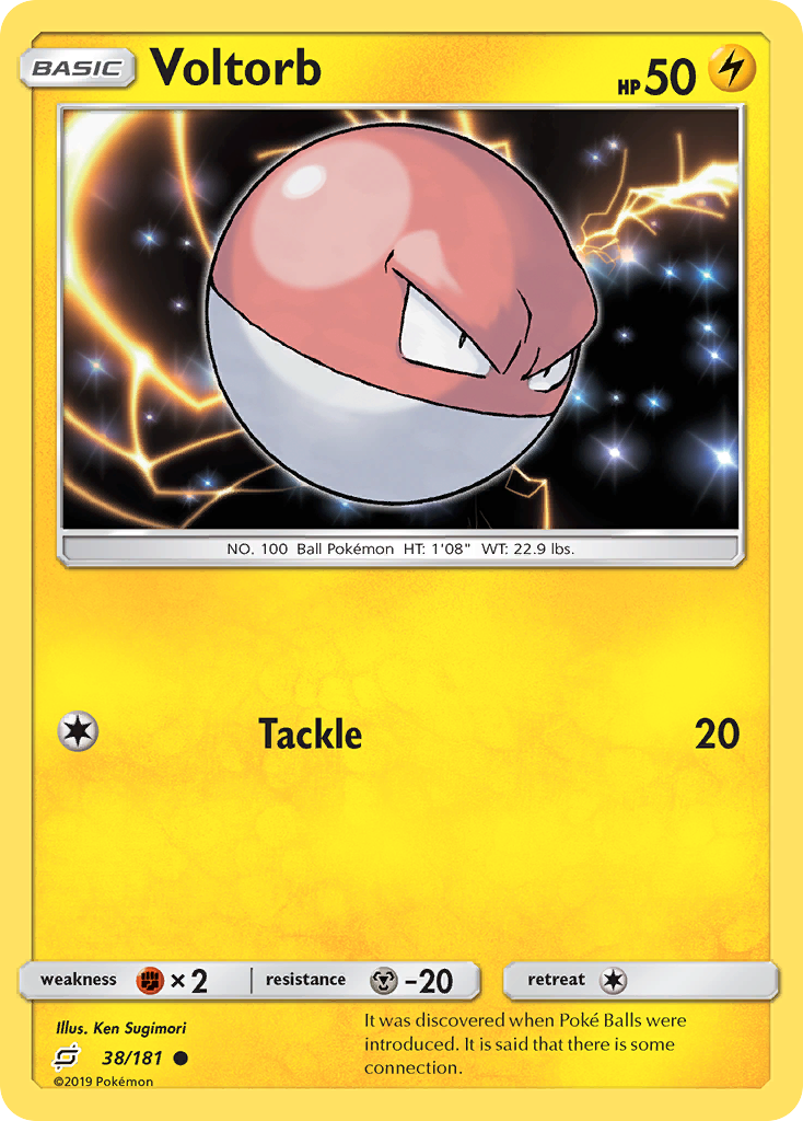 Voltorb (38/181) [Sun & Moon: Team Up] | L.A. Mood Comics and Games