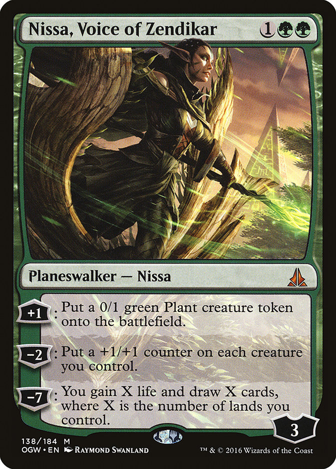 Nissa, Voice of Zendikar [Oath of the Gatewatch] | L.A. Mood Comics and Games