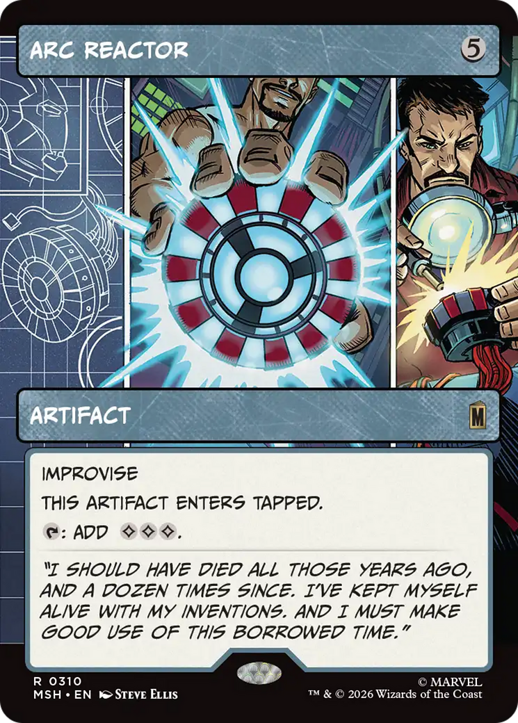 Arc Reactor (Borderless) [Marvel Super Heroes] | L.A. Mood Comics and Games