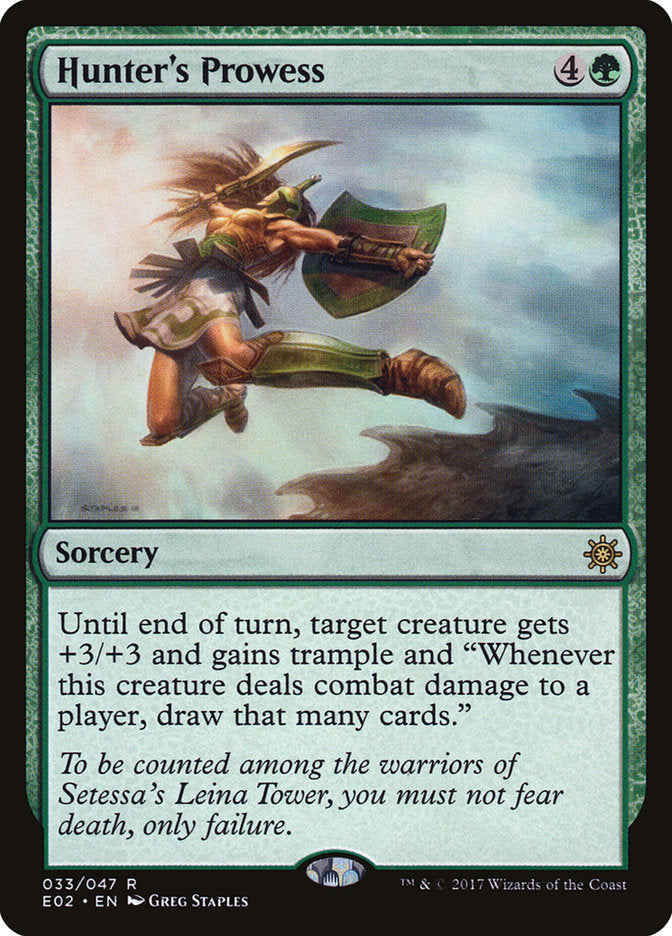 Hunter's Prowess [Explorers of Ixalan] | L.A. Mood Comics and Games