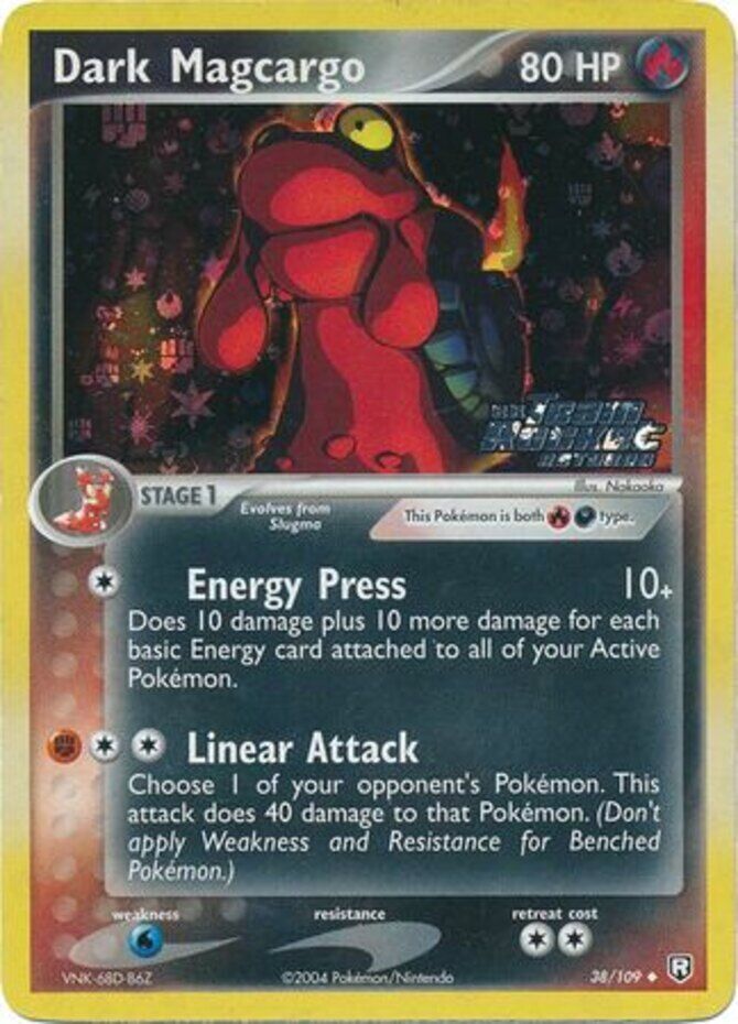 Dark Magcargo (38/109) (Stamped) [EX: Team Rocket Returns] | L.A. Mood Comics and Games