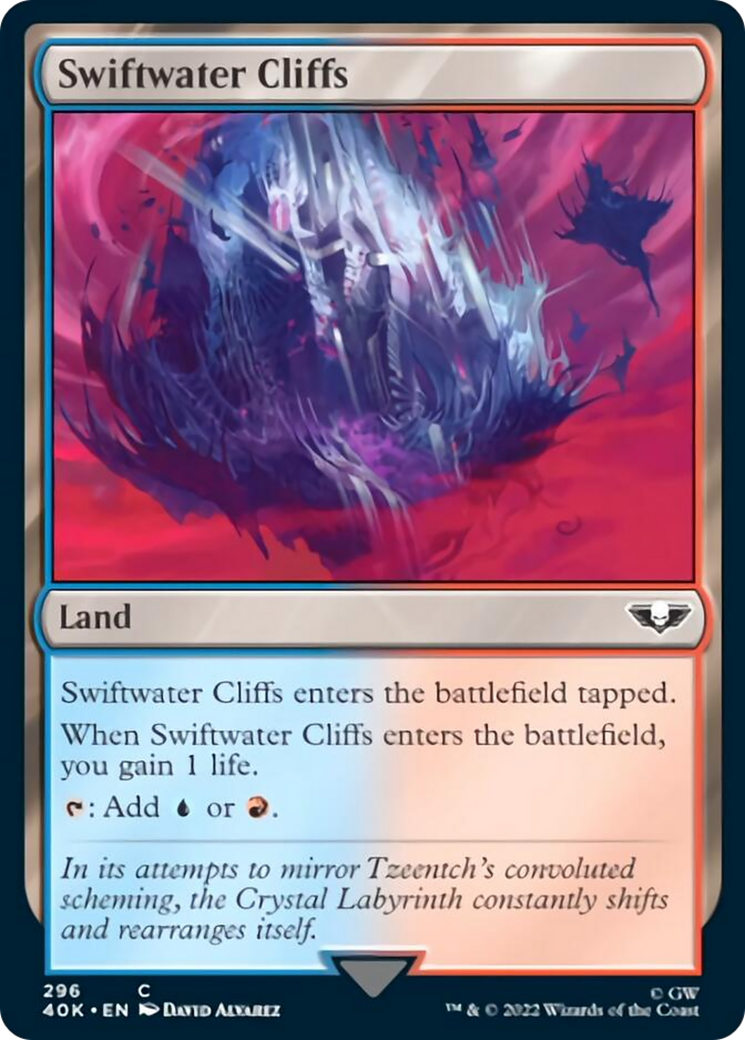 Swiftwater Cliffs (Surge Foil) [Warhammer 40,000] | L.A. Mood Comics and Games