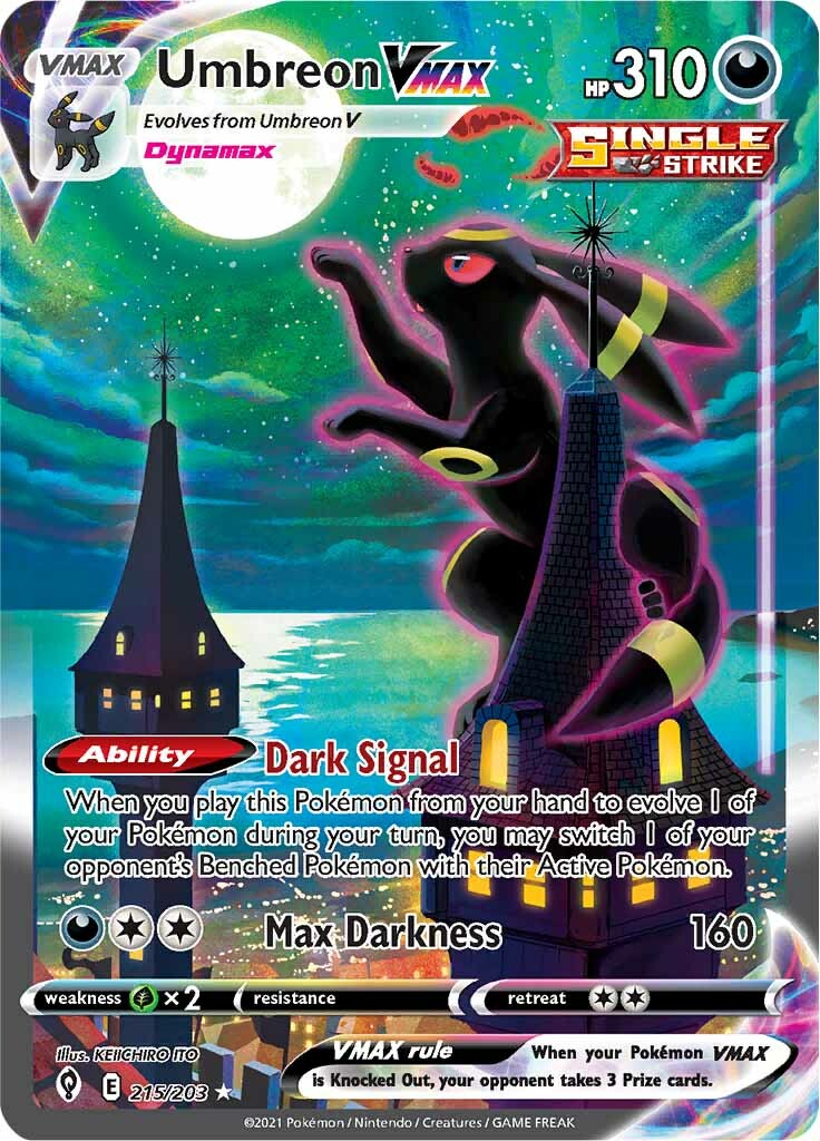 Umbreon VMAX (215/203) [Sword & Shield: Evolving Skies] | L.A. Mood Comics and Games