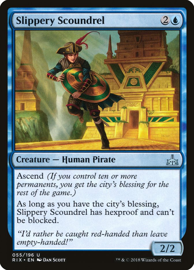 Slippery Scoundrel [Rivals of Ixalan] | L.A. Mood Comics and Games