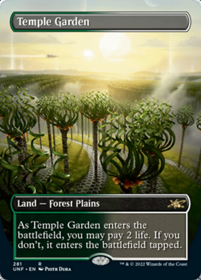 Temple Garden (Borderless) [Unfinity] | L.A. Mood Comics and Games