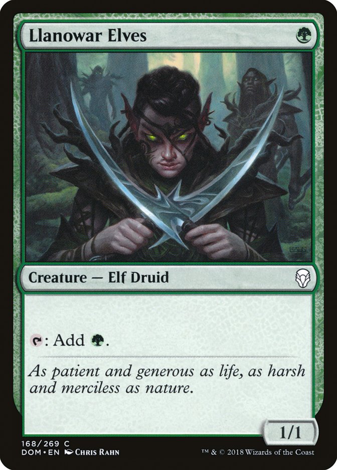 Llanowar Elves [Dominaria] | L.A. Mood Comics and Games