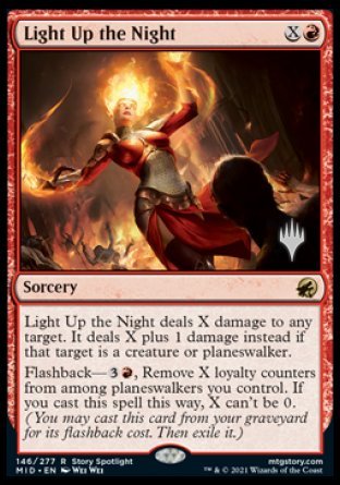 Light Up the Night (Promo Pack) [Innistrad: Midnight Hunt Promos] | L.A. Mood Comics and Games