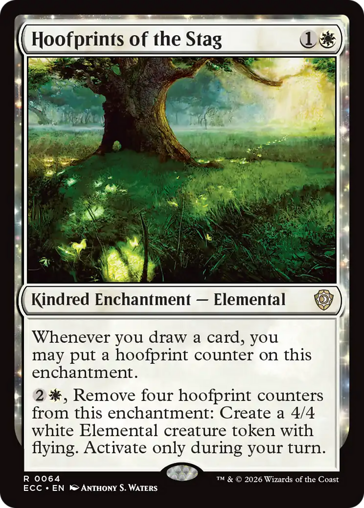 Hoofprints of the Stag [Lorwyn Eclipsed Commander] | L.A. Mood Comics and Games
