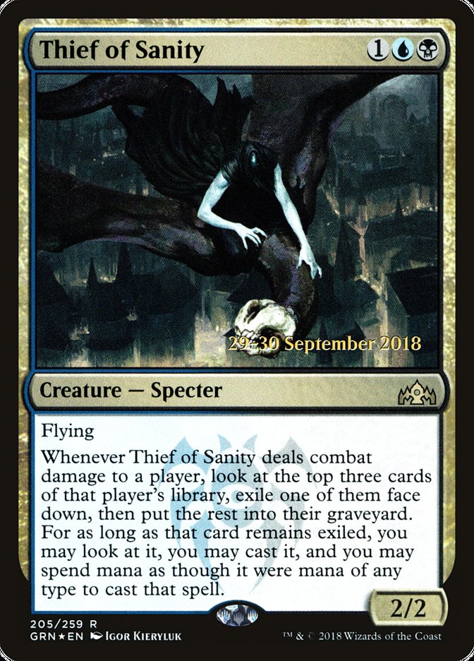 Thief of Sanity [Guilds of Ravnica Prerelease Promos] | L.A. Mood Comics and Games
