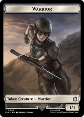 Soldier (0010) // Warrior Double-Sided Token [Fallout Tokens] | L.A. Mood Comics and Games