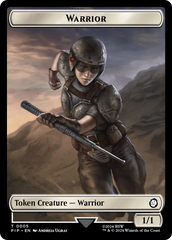 Warrior // Food (0012) Double-Sided Token [Fallout Tokens] | L.A. Mood Comics and Games