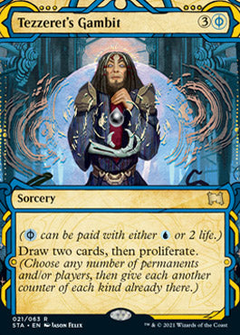 Tezzeret's Gambit (Foil Etched) [Strixhaven: Mystical Archive] | L.A. Mood Comics and Games