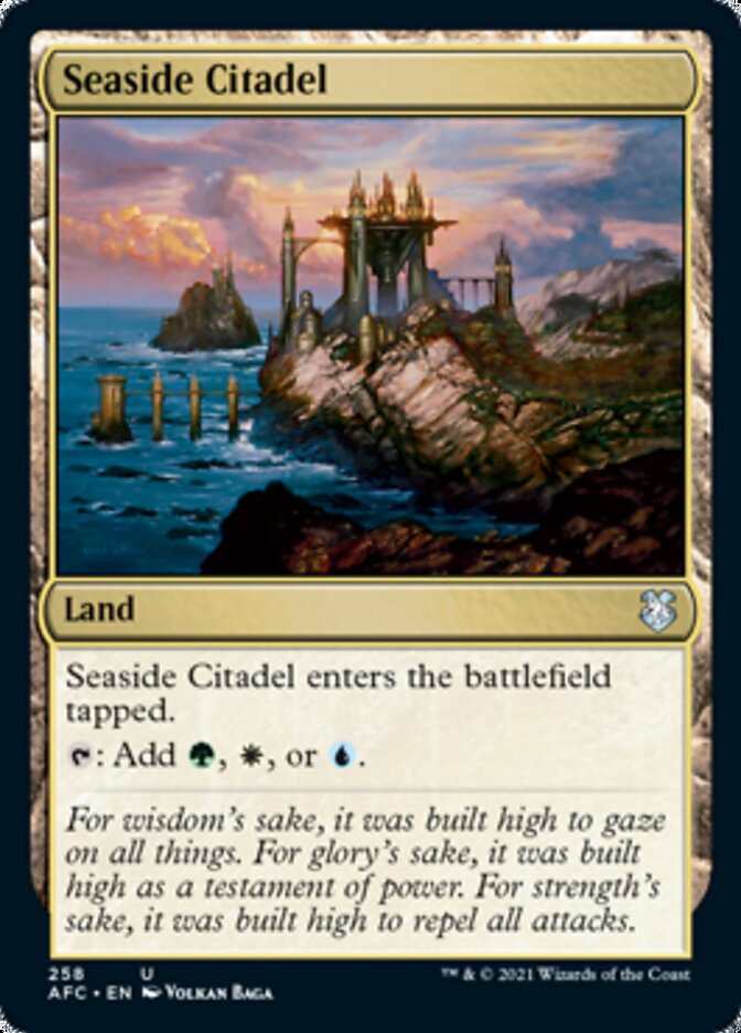 Seaside Citadel [Dungeons & Dragons: Adventures in the Forgotten Realms Commander] | L.A. Mood Comics and Games