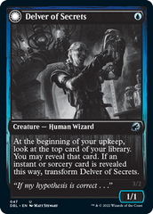 Delver of Secrets // Insectile Aberration [Innistrad: Double Feature] | L.A. Mood Comics and Games