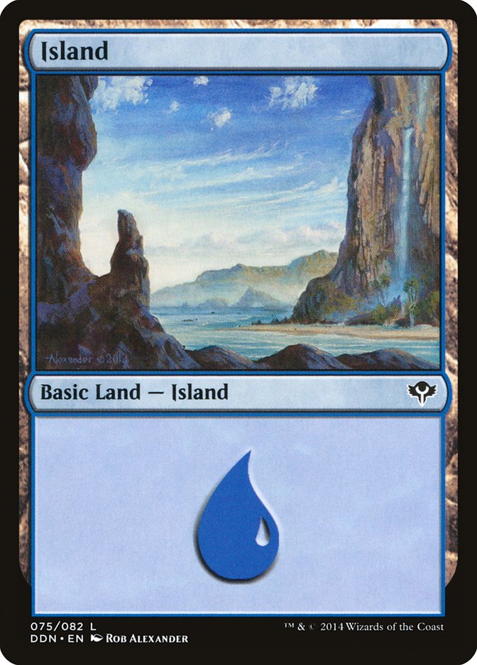 Island (75) [Duel Decks: Speed vs. Cunning] | L.A. Mood Comics and Games