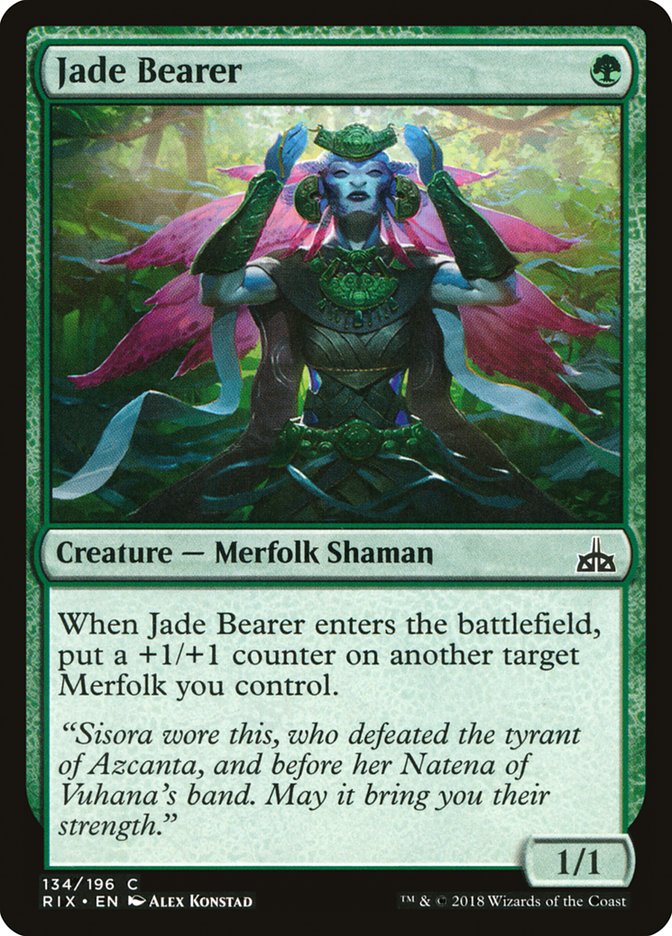 Jade Bearer [Rivals of Ixalan] | L.A. Mood Comics and Games