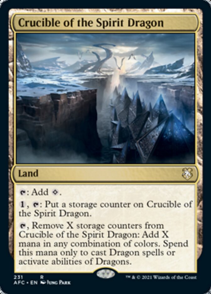Crucible of the Spirit Dragon [Dungeons & Dragons: Adventures in the Forgotten Realms Commander] | L.A. Mood Comics and Games