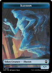 Illusion // Servo Double-Sided Token [Modern Horizons 3 Commander Tokens] | L.A. Mood Comics and Games