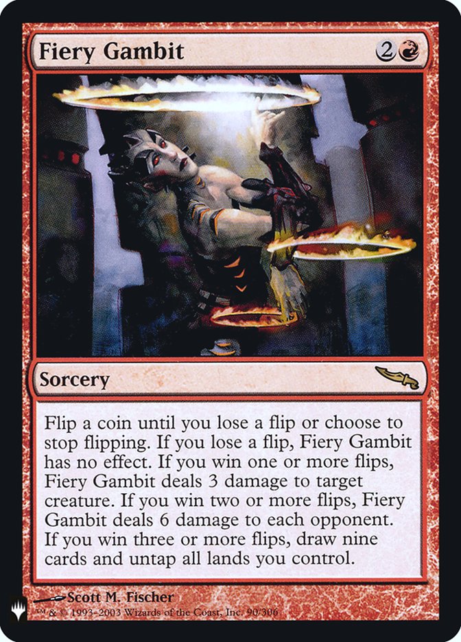 Fiery Gambit [Mystery Booster] | L.A. Mood Comics and Games