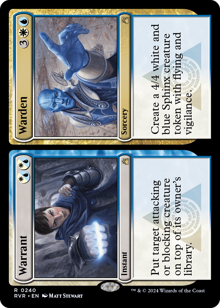 Warrant // Warden [Ravnica Remastered] | L.A. Mood Comics and Games