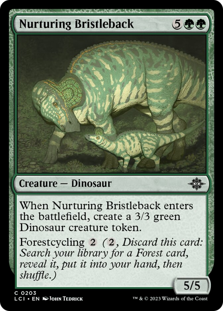 Nurturing Bristleback [The Lost Caverns of Ixalan] | L.A. Mood Comics and Games