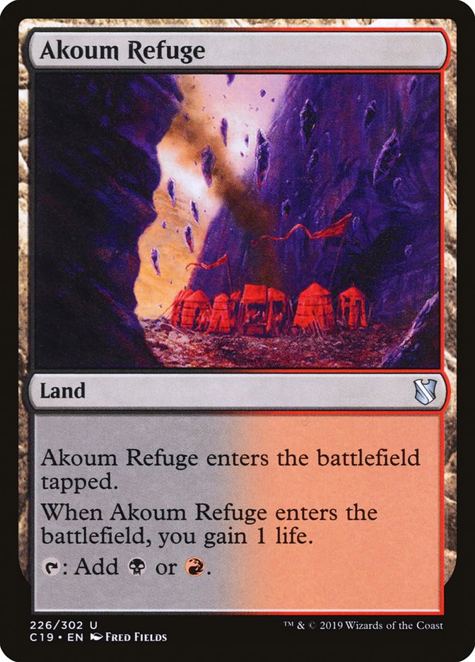 Akoum Refuge [Commander 2019] | L.A. Mood Comics and Games