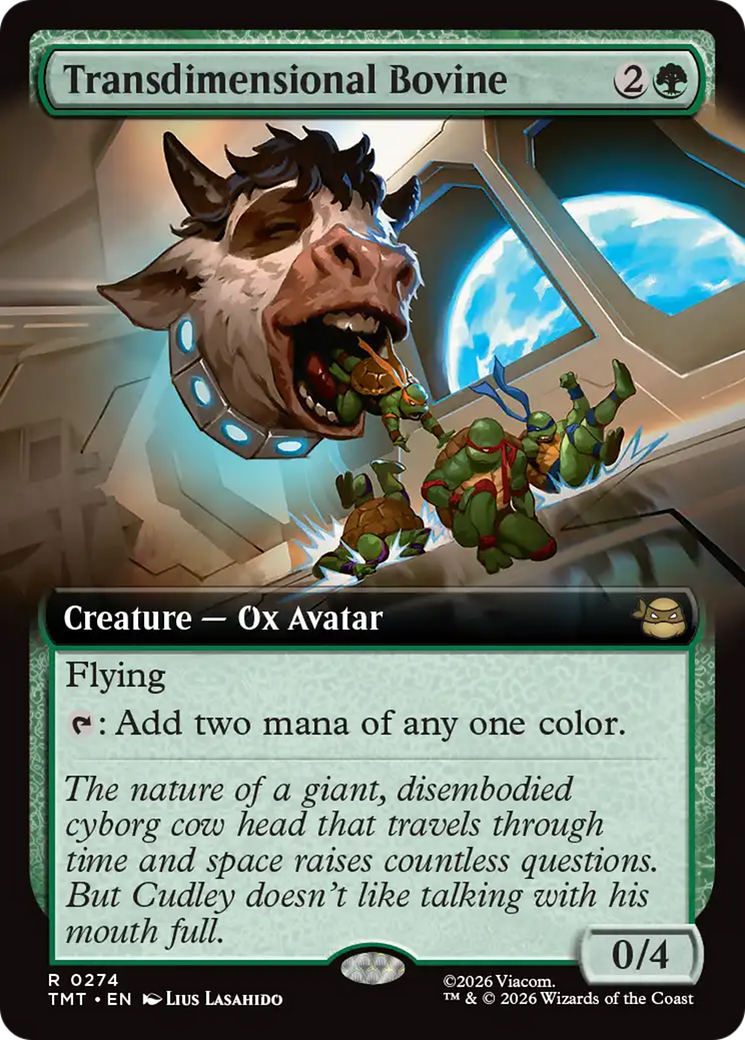 Transdimensional Bovine (Extended Art) [Teenage Mutant Ninja Turtles] | L.A. Mood Comics and Games