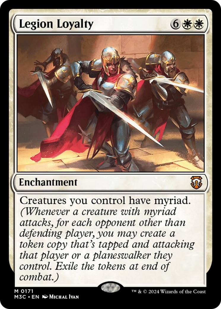 Legion Loyalty (Ripple Foil) [Modern Horizons 3 Commander] | L.A. Mood Comics and Games