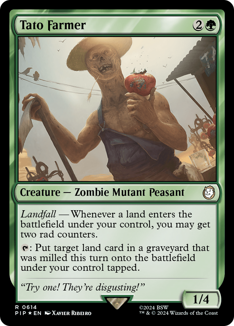 Tato Farmer (Surge Foil) [Fallout] | L.A. Mood Comics and Games