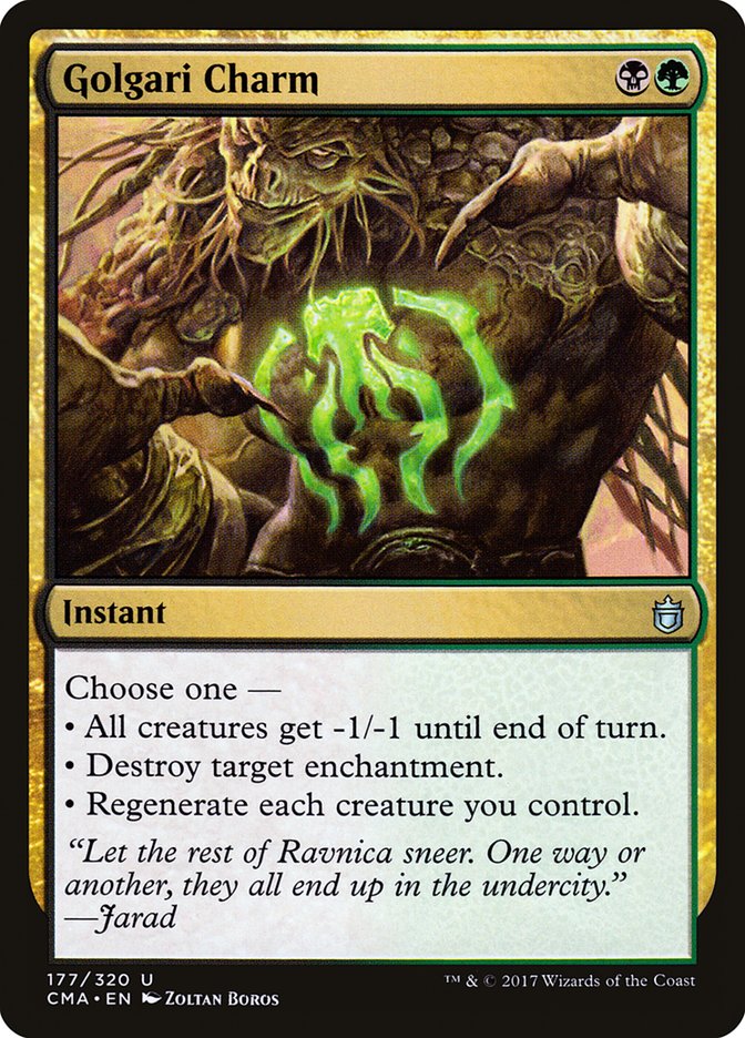 Golgari Charm [Commander Anthology] | L.A. Mood Comics and Games