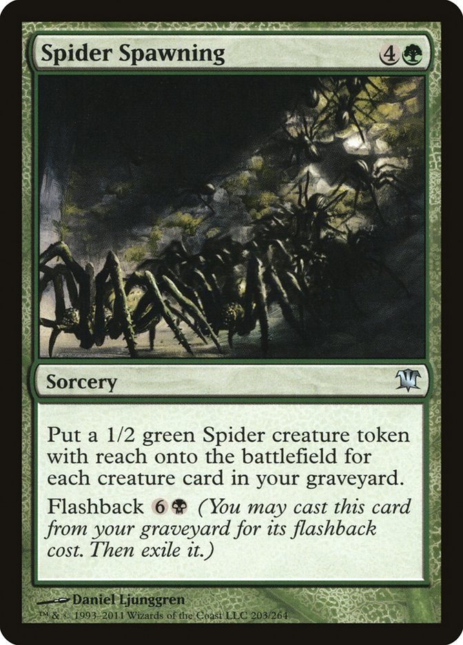 Spider Spawning [Innistrad] | L.A. Mood Comics and Games