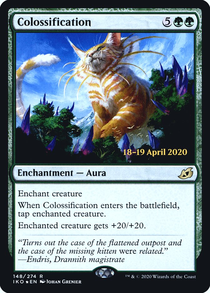 Colossification [Ikoria: Lair of Behemoths Prerelease Promos] | L.A. Mood Comics and Games