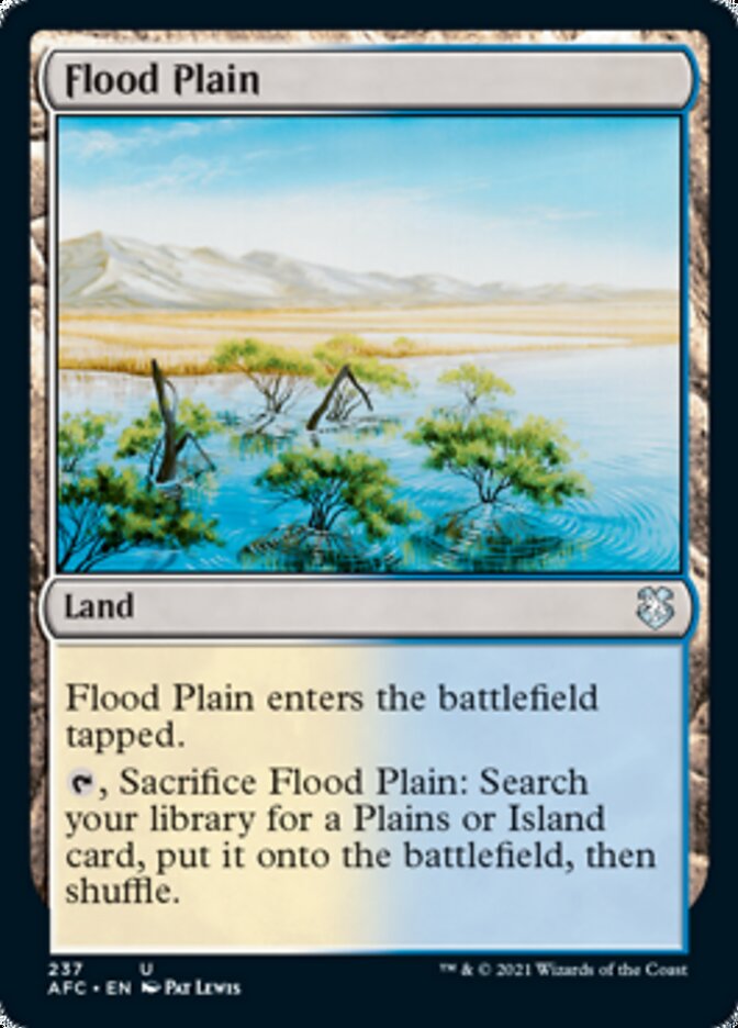 Flood Plain [Dungeons & Dragons: Adventures in the Forgotten Realms Commander] | L.A. Mood Comics and Games